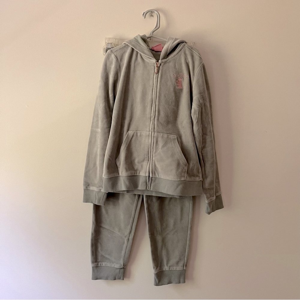Girls Juicy Couture Velour Set